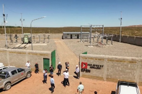 EPEN avanza con una obra clave para mejorar el servicio eléctrico en Senillosa