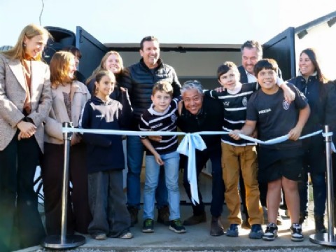 Figueroa inauguró la ampliación de las instalaciones del Club Coihues de Villa La Angostura