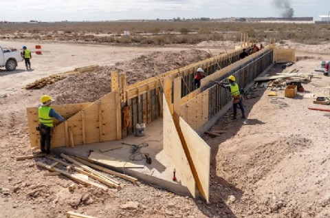 Tanya Bertoldi recorrió la duplicación de la ruta 67 con 19 kilómetros nuevos