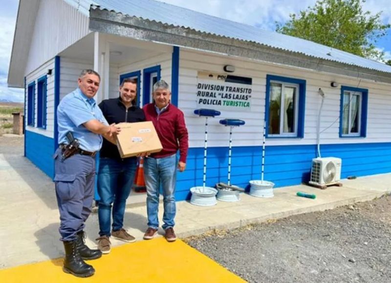 La Provincia fortalece la infraestructura tecnológica de seguridad en Las Lajas