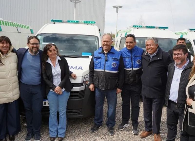Neuquén incorporó 110 vehículos cero kilómetros para Salud