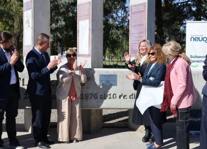 Neuquén renovó el compromiso con la memoria en La Escuelita: “Nunca el miedo puede reemplazar a la libertad”
