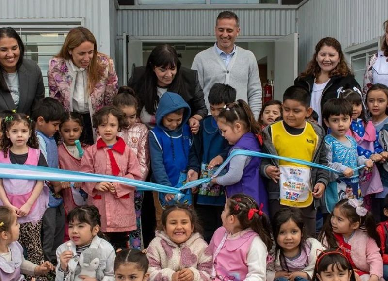 Se inauguró el jardín 88 en el barrio La Sirena