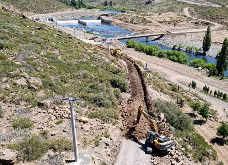 VIDEO | La red de gas natural comienza a hacerse realidad en Villa del Nahueve