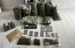 La Policía secuestró más de 24 kilos de marihuana en una vivienda