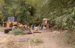 Loncopué: liberan un sector ocupado irregularmente del río Agrio