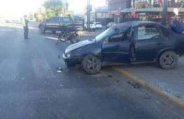 Caos en el tránsito de avenida Mosconi por triple choque