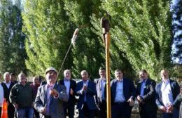 Villa del Nahueve celebró sus 37 años con la inauguración de la red de gas