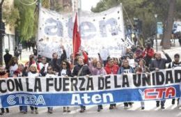 El paro de ATEN tiene una adhesión promedio del 38 por ciento