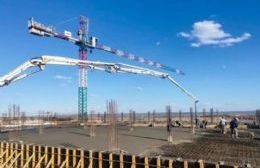 Con fondos propios, Provincia reactiva la obra del Hospital Norpatagónico