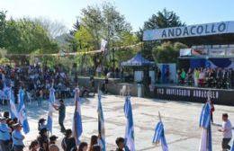 Andacollo cumplió 113 años y lo festejó con los vecinos e instituciones