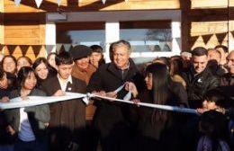 Figueroa encabezó la inauguración del nuevo CPEM 109 de Chorriaca