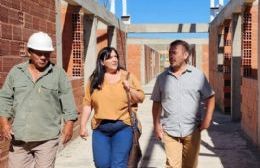 Buen ritmo de avance de la escuela de Nehuen Che en Junín de los Andes