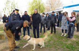 Con nuevo equipamiento, Policía de Neuquén fortalece la atención veterinaria de sus canes y equinos