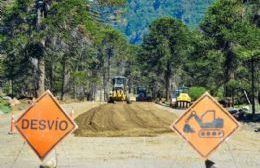 Avanzan las obras de pavimentación y electrificación en el paso Mamuil Malal
