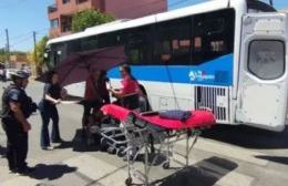 Mujer de 80 años sufre graves heridas tras ser atropellada por un colectivo