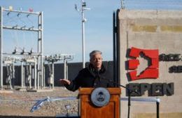 Figueroa inauguró la ampliación del sistema eléctrico de Senillosa