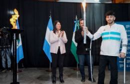 El fuego paralímpico y la ilusión de Iñaki Basiloff se encendieron en Neuquén