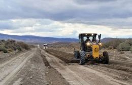 Vialidad concluyó el enripiado en la ruta que une Mariano Moreno y Bajada del Agrio