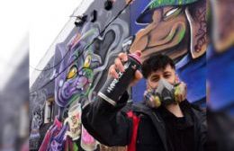 Bardo, el graffitero neuquino que oscila entre el hiperrealismo y lo onírico