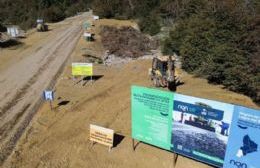 La Provincia ejecuta obras en la Ruta Provincial 63 que vincula Siete Lagos con Meliquina