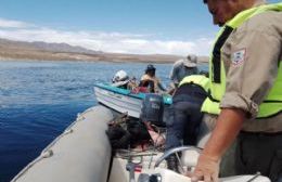 Apareció en buen estado de salud el pescador perdido en la zona de Alicurá